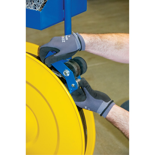 Strapping Dispenser, Polyester/Steel/Polypropylene Straps, 16"/8" Core Dia., 3"/8"/6" Roll Width Oxymax Inc