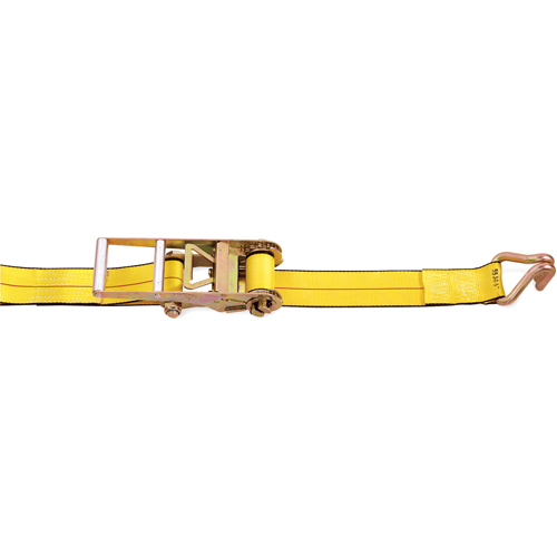 Ratchet Straps, Wire Hook, 3" W x 30' L, 5400 lbs. (2450 kg) Working Load Limit Oxymax Inc