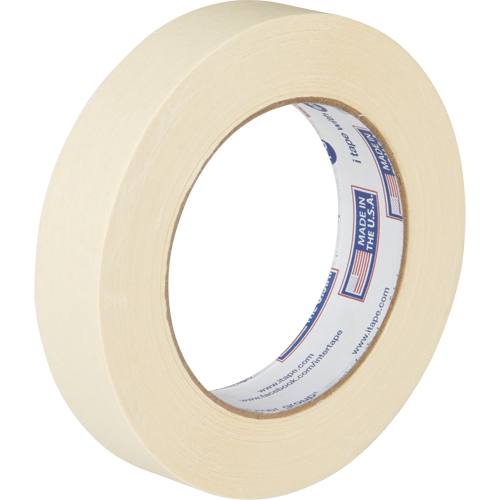 General Purpose Masking Tape, 24 mm (1") x 55 m (180'), Beige Oxymax Inc