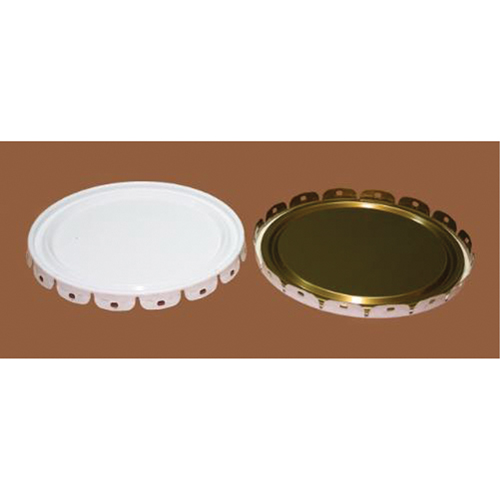 Seau avec couvercle, M&eacute;tal, 20 L Oxymax Inc