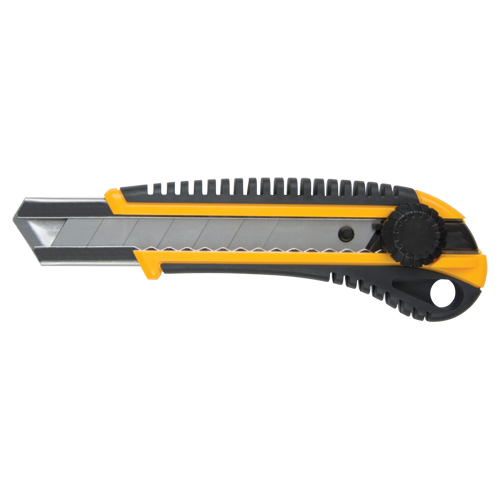 Couteau ATK800, 25 mm, Acier au carbone, Robuste, Prise en Caoutchouc Oxymax Inc