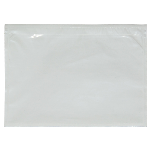 Pochette vierge pour bordereau d'exp&eacute;dition, 7" lo x 5-1/2" la, Style Insertion par l'arri&egrave;re Oxymax Inc