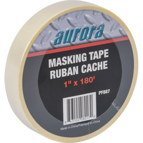General Purpose Masking Tape, 24 mm (1") x 55 m (180'), Beige Oxymax Inc