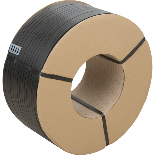 Strapping, Polypropylene, 1/2" W x 7200' L, Black, Manual Grade Oxymax Inc