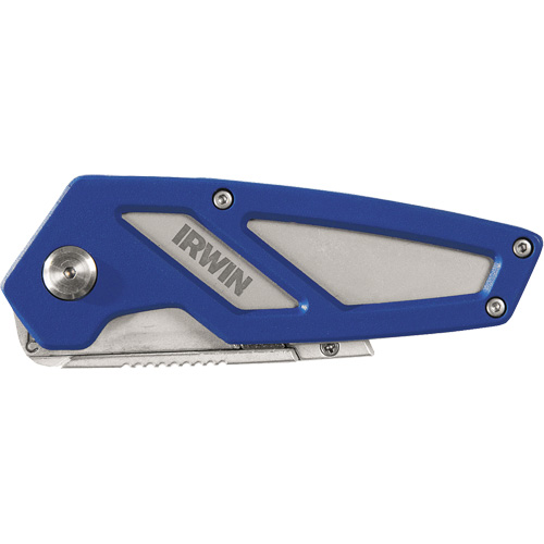Couteau utilitaire pliant FK 100, 22 mm lame, poign&eacute;e en M&eacute;tal Oxymax Inc