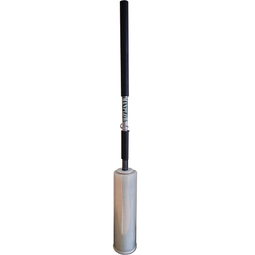 Long Handle Stretch Wrap Dispenser, Fits Rolls 12"-18" Oxymax Inc