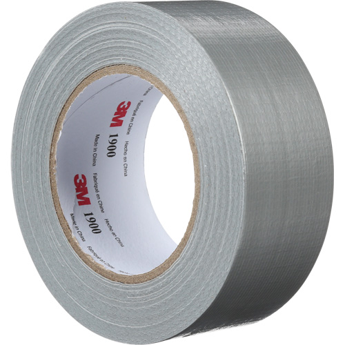 1900 Value Duct Tape, 5.8 mils, Silver, 48 mm (2") x 5.7 m (18.7') Oxymax Inc