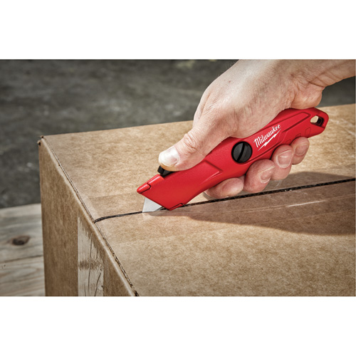 Couteau autor&eacute;tractable, 3/4", Acier, Prise en M&eacute;tal Oxymax Inc