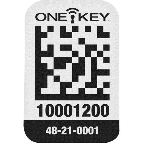 &eacute;tiquettes d'identification d'actifs One-Key Oxymax Inc