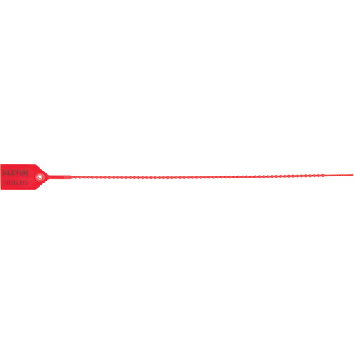 Standard-Duty Security Seal, 15", Plastic, Plastic Seal Oxymax Inc