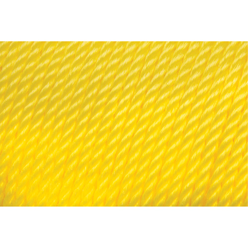 1/4" Braided Yellow Rope, Polypropylene, 1300' Oxymax Inc