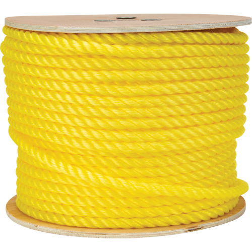 1/2" Braided Yellow Rope, Polypropylene, 335' Oxymax Inc