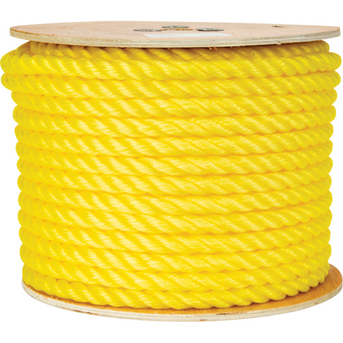 Corde jaune tress&eacute;e 5/8", Polypropyl&egrave;ne, 200' Oxymax Inc