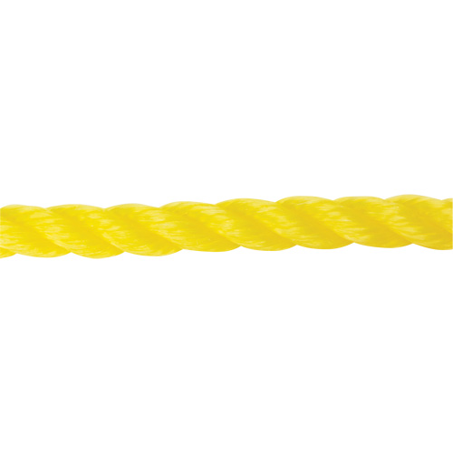 Corde jaune tress&eacute;e 5/8", Polypropyl&egrave;ne, 200' Oxymax Inc