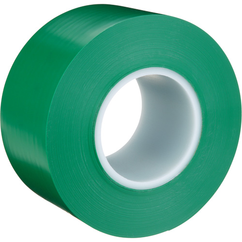 Ruban de marquage de planchers durable 971, 3" x 108', Vinyle, Vert Oxymax Inc