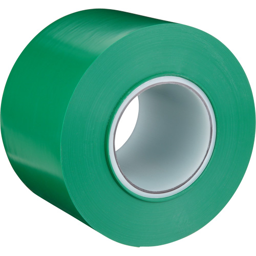 Ruban de marquage de planchers durable 971, 4" x 108', Vinyle, Vert Oxymax Inc