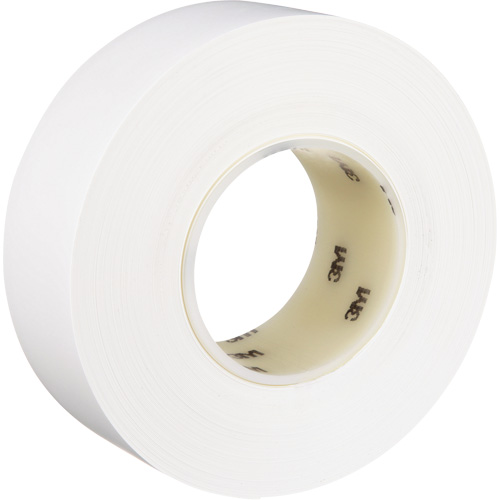 Ruban de marquage de planchers durable 971, 2" x 108', Vinyle, Blanc Oxymax Inc