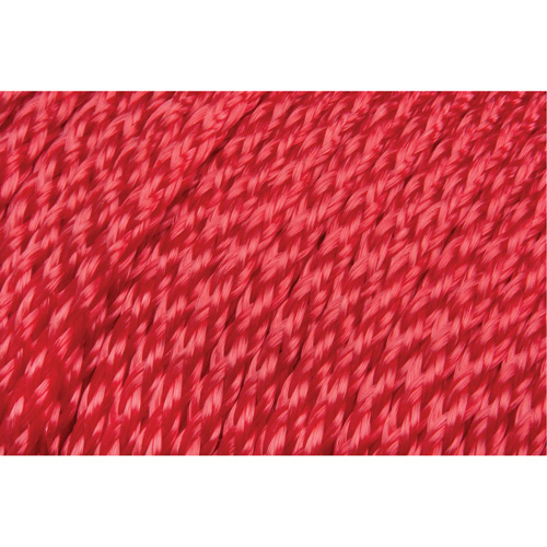 Corde rouge tress&eacute;e, Polypropyl&egrave;ne, 500' Oxymax Inc