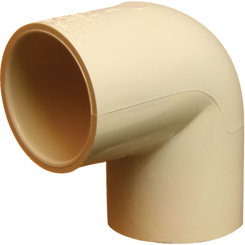 Flowguard Gold&reg; 90° Elbow Fitting, Standard, CPVC, 1/2" Oxymax Inc