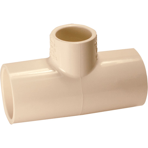 Raccord en T Flowguard Gold, R&eacute;ducteur, PVC-C, 1-1/4" x 1" x 3/4" Oxymax Inc