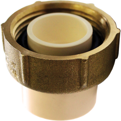 Water Meter Box Adapter, 3/4" x 1" Dia., CPVC Oxymax Inc