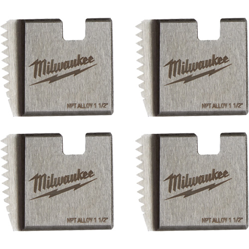 Matrices de tuyauterie portables NPT, Pour tuyau de 1-1/2", Alliage Oxymax Inc