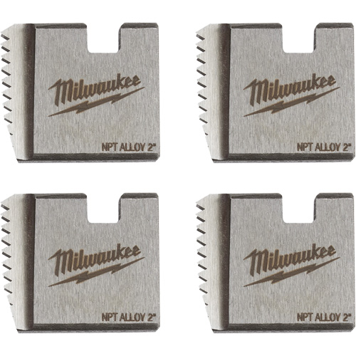 Matrices de tuyauterie portables NPT, Pour tuyau de 2", Alliage Oxymax Inc