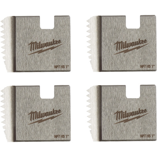 Matrices de tuyauterie portables NPT, Pour tuyau de 1", Alliage/Acier rapide Oxymax Inc