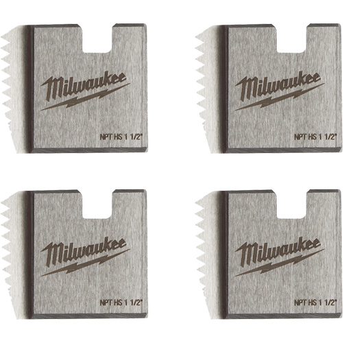 Matrices de tuyauterie portables NPT, Pour tuyau de 1-1/2", Acier rapide Oxymax Inc