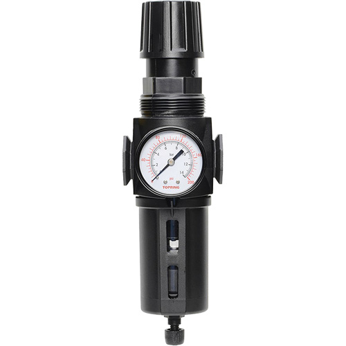 Filtre/r&eacute;gulateur drain manuel avec bol standard Modulair 300, 1/4" NPT, 150 psi, Capacit&eacute; de 5,1 oz liq. Oxymax Inc