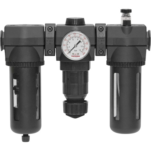 Filter, Regulator & Lubricator Modulair 400 with Manual Drain & Standard Bowl, 3/4" NPTF Oxymax Inc