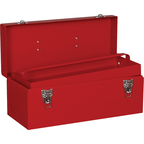 Utility Tool Box, 7" D x 16" W x 7-1/2" H, Red Oxymax Inc