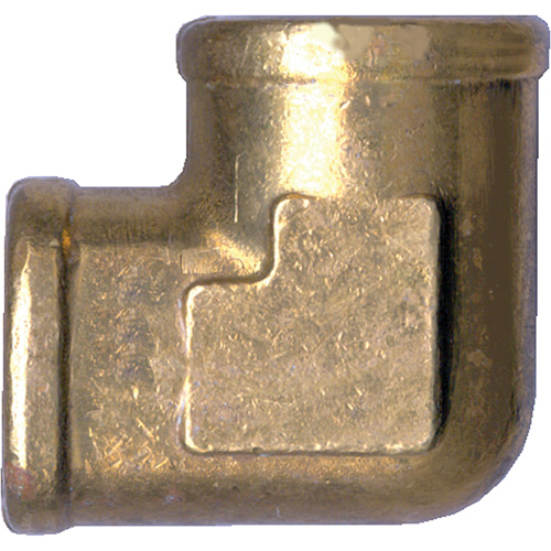 Forged 90° Elbow Pipe Fitting, FPT, Brass, 3/4" Oxymax Inc