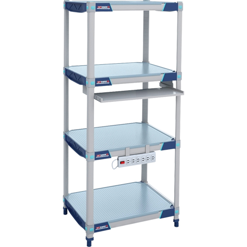 Syst&egrave;mes d'&eacute;tag&egrave;res MetroMax i, 24" la x 24" p, 800 lb Capacit&eacute; Oxymax Inc