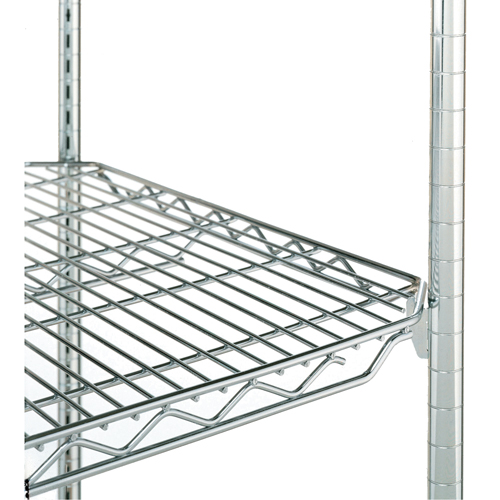 &eacute;lement de rayonnage ajustable Qwikslot, Tiers 4, 48" la x 54" h x 24" p Oxymax Inc