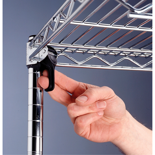Super Adjustable Super Erecta Shelf&reg;, Add-On Kit, 5 Tiers, 36" W x 86-5/8" H x 24" D Oxymax Inc