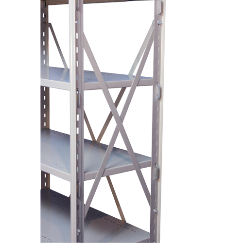 Interlok Boltless Shelving Back Braces Oxymax Inc