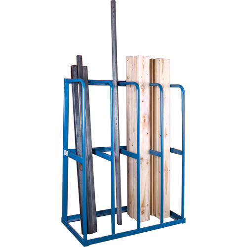 Bar Storage Racks - Vertical Bar Racks, Vertical, 48" W x 24" D x 60" H, 3000 lbs. Cap. Oxymax Inc