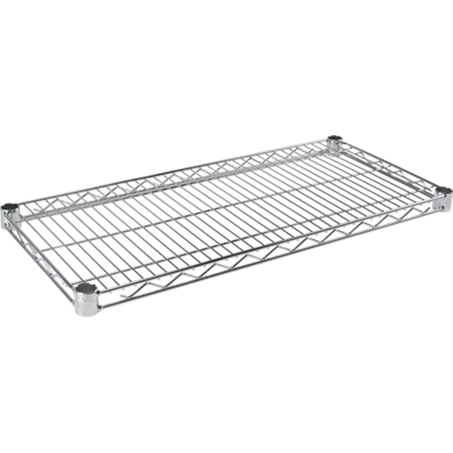 Wire Shelf for Heavy-Duty Chromate Wire Shelving, 36" W x 14" D, 800 lbs. Capacity Oxymax Inc