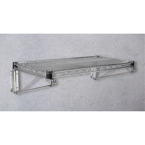 Wire Shelf for Heavy-Duty Chromate Wire Shelving, 30" W x 14" D, 800 lbs. Capacity Oxymax Inc
