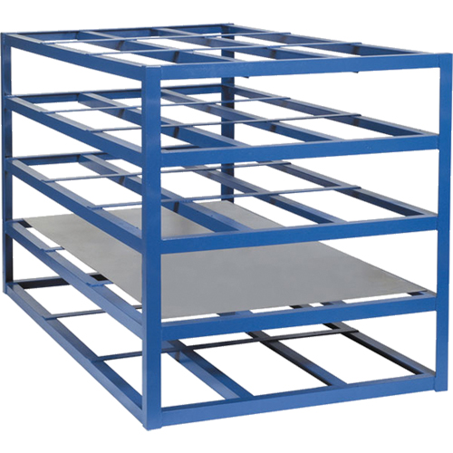 Horizontal Sheet Racks, 103" W x 55" D x 48" H, 2000 lbs. Capacity Oxymax Inc