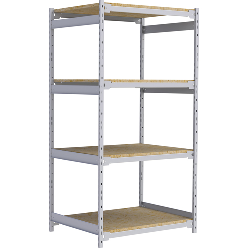 &eacute;tag&egrave;re-classeur de grande largeur, Acier, 4 Tablettes, 42" la x 32" p x 84" h Oxymax Inc