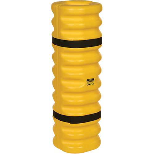 Protecteur de colonne, Ouverture int&eacute;rieure 4" x 6", 13" lo x 13" la x 42" h, Jaune Oxymax Inc
