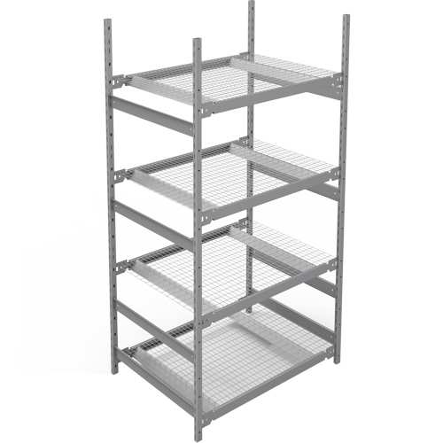 &eacute;tag&egrave;re de grande largeur, Sans boulons, Capacit&eacute; 1340 lb, 42" la x 84" h x 32" p Oxymax Inc