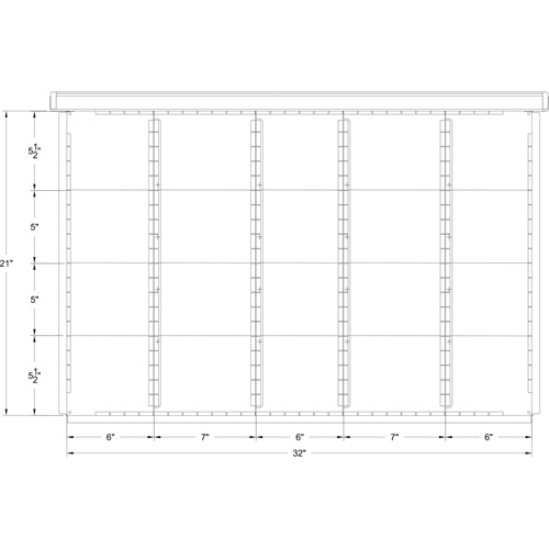 Cabinet d'entreposage &agrave; tiroirs int&eacute;gr&eacute; Interlok Oxymax Inc