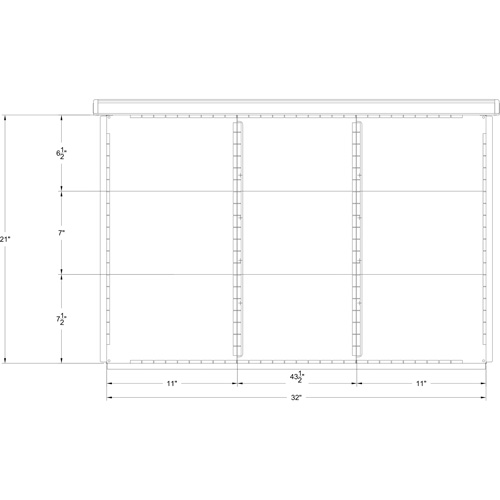 Cabinet d'entreposage &agrave; tiroirs int&eacute;gr&eacute; Interlok Oxymax Inc
