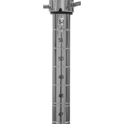 Heavy-Duty Chromate Wire Shelving, 4 Tiers, 48" W x 54" H x 18" D Oxymax Inc