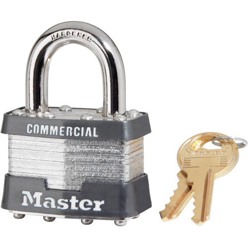 Commercial Locks - No. 1KA, Keyed Alike, Laminated Steel, 1-3/4" Width Oxymax Inc