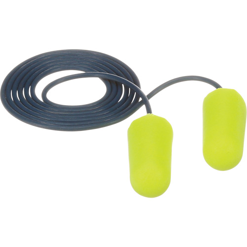 Bouchons d'oreilles d&eacute;tectables E-A-Rsoft, Avec cordon, R&eacute;gulier, Vrac - Sac en poly, NRR dB 32 Oxymax Inc