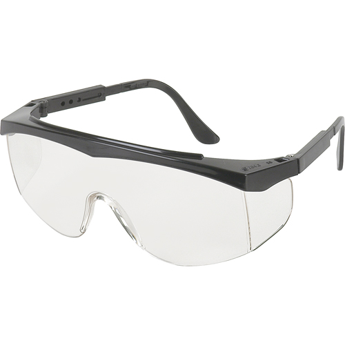 SS1 Series Safety Glasses, Clear Lens, Anti-Scratch, ANSI Z87+/Meets/Exceeds CSA Z94.3 Oxymax Inc